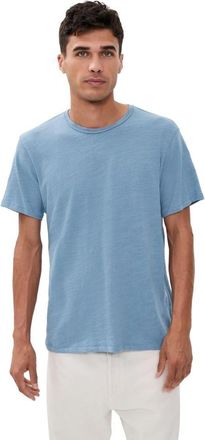 Rag & Bone Mens Classic Flame Tee, Fog Blue