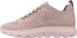 Geox Stijlvolle Casual Sneakers voor Vrouwen - Dames - Sneakers - Roze - 37 EU - Schoenen