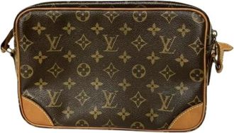 Louis Vuitton Pre-owned Cross Body Bags, female, Brown, Size: ONE SIZE Pre-owned Trocadero Monogram Shoulder Bag