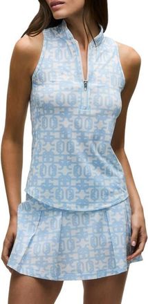 Greyson Alpha Glyph Half Zip Performance Top in Wolf Blue at Nordstrom, Size X-Large