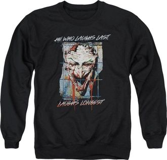 Gildan Batman Just For Laughs Adult Crewneck Sweatshirt