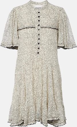 Isabel Marant Daynia polka-dot cotton minidress