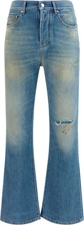 Amiri Light Blue Bootcut Jeans