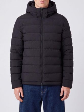 Peuterey Short Water-Repellent Nylon Down Jacket with Padded Hood
