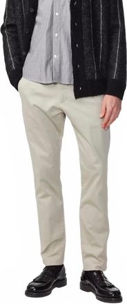 Nn.07 Theo Chino Straight Pants In Fog