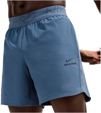 Nike Pro Dri-Fit NPT 6 Shorts Laufshorts f&uuml;r Herren | blau