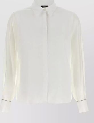PESERICO cotton stretch shirt