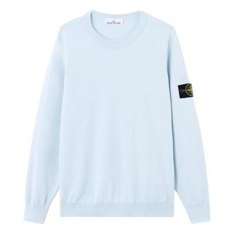Stone Island Sweatshirts, male, Blue, Size: M Sweatshirt