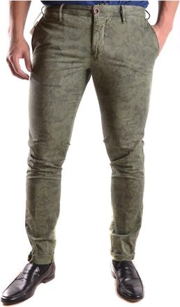 Incotex Slim-fit broek - Heren - Slim Fit Broeken - Groen - W38 - Broeken