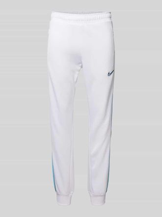 Nike Sweatpants mit Label-Stitching in Weiss, Gr&ouml;&szlig;e XS