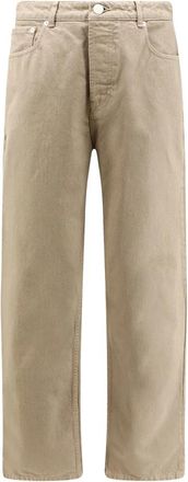 Ami Large Fit Jeans - Heren - Regular Fit Jeans - Beige - W30 - Katoen - Jeans