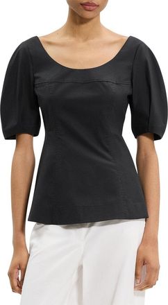 Theory Puff Sleeve Blouse