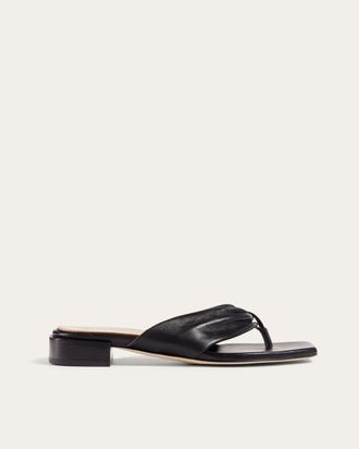 Dear Frances Wrap Sandal, Black