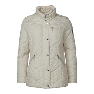 Danwear Light Jackets, female, Beige, 6XL, Light Quilted Transition Jacket Gurli Sand