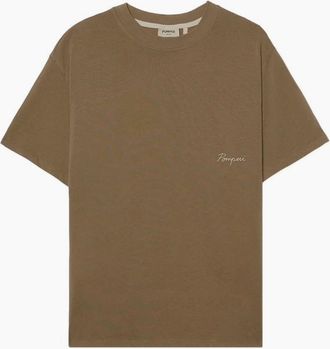 Pompeii Mens Pompeii Admission Letter Khaki T-Shirt - Brown - Size: 38