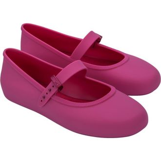 Melissa Soft Ballerina Flat in Pink/Pink at Nordstrom Rack, Size 9