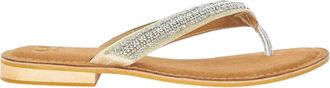 Dune London Dames Labyrinth Gelede Su&egrave;de Zomer Sandalen (Bruin)