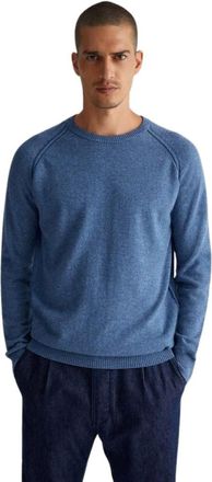 Liu Jo Jersey de punto con cuello redondo - Knitwear - Hombre - Azul - S