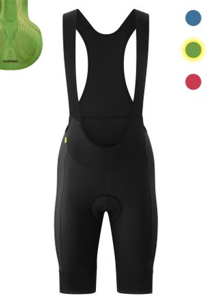 Gonso Fahrradhose GONSO SITIVO Bib W, Damen, Gr. 34, Normalgr&ouml;ssen, gr&uuml;n, 65% Polyamid, 35% Elasthan, Hosen Fahrradhose, Damen Radhose, Radlerhose mit spezi