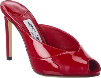 Jimmy Choo London Brigitte 100 Patent Mule