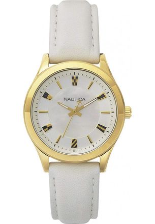 Nautica Womens NAPVNC001 Ladies Watch - White - One Size