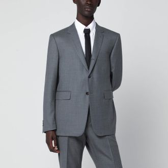Thom Browne Grey single-breasted wool jacket