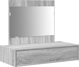 vidaXL Vidaxl - Dressing Table with Drawer Grey 83 x 40 x 70 cm Engineered wood