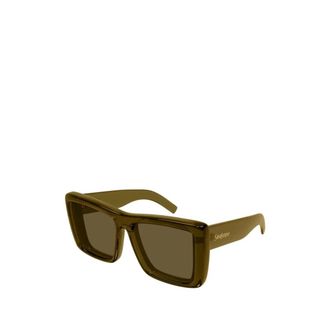 Saint Laurent Howl Sunglasses - female - Saint Laurent - Sunglasses - Brown - 61 MM - Accessories