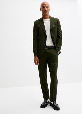 Soul of London Mens Soft solid suit Slim fit