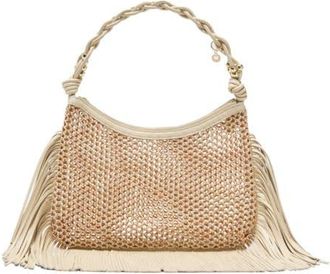 Maje Hobo net bag in Nude at Nordstrom, Size Medium