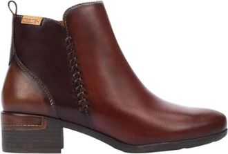 Pikolinos Womens Malaga Leather Bootie In Cognac