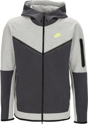Nike Tech Fleece Zip Hoodie Sportkleding - Heren - Trainingsjackets - Grijs - XL - Katoen - Fitness