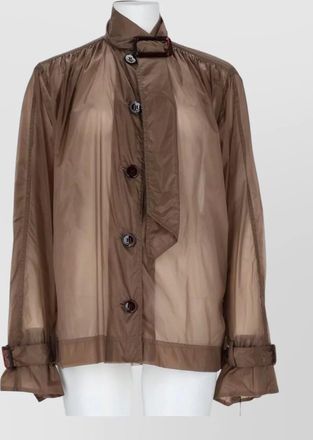 Saint Laurent nylon blouse