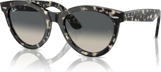 Ray-Ban RB2241 Unisex Wayfarer Way Round Sunglasses, Grey Havana