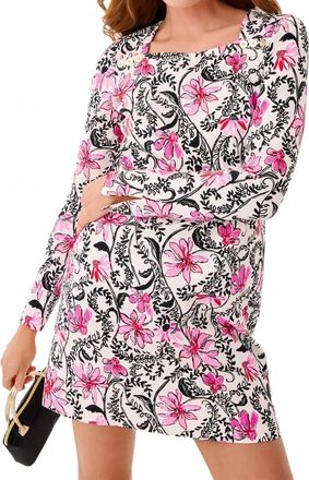 Lilly Pulitzer Aubri Mini Dress In Coconut Sunshine Seekers