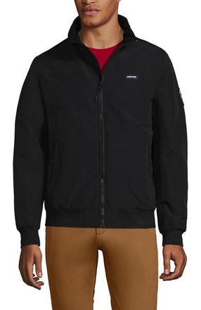 Lands End Classic Squall Waterproof Insulated Jacket in Black at Nordstrom, Size Xx-Large