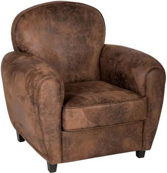 Atmosphera Atmosphera - Sill&oacute;n Club stanis Efecto Cuero Envejecido Cr&eacute;ateur DInt&eacute;rieur