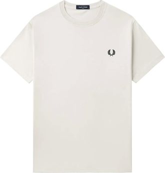 Fred Perry T-shirt met ronde hals - Beige