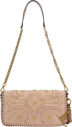 La Carrie Beige - Dames - Schoudertassen - Beige - ONE Size - Leer - Tassen