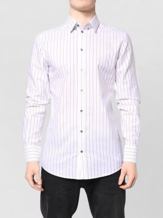 Dolce & Gabbana striped cotton dress shirt