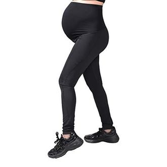 Yogalicious Ultra weiche, leichte Umstandsleggings - Schwarz - Klein