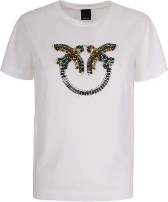 Pinko T-shirt met applicatie - Wit
