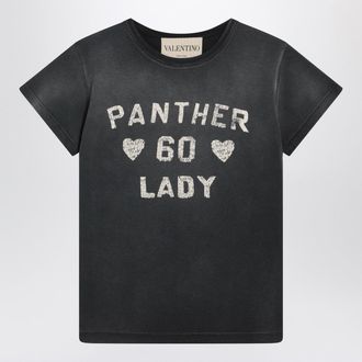 Valentino Garavani Black Panther Lady T Shirt