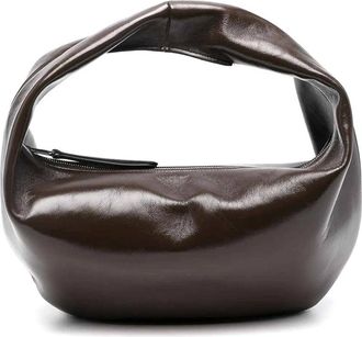 Khaite Olivia Hobo Medium Black