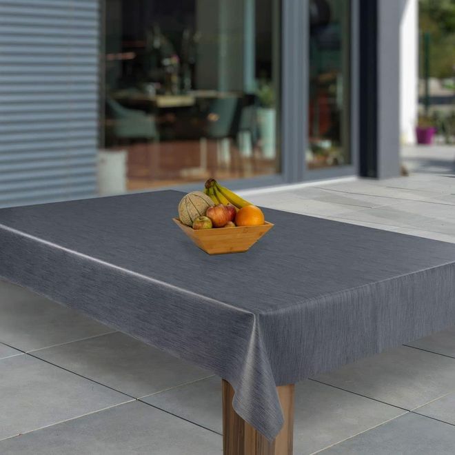 Laro Wachstuch-Tischdecke Abwaschbar Garten-Tischdecke Wachstischdecke PVC Plastik-Tischdecken Eckig Meterware Wasserabweisend Abwischbar GAE, Muster:Gelb ab 34,99 €