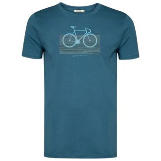 Greenbomb Bike Bars Guide T-Shirt T-Shirt f&uuml;r Herren | blau