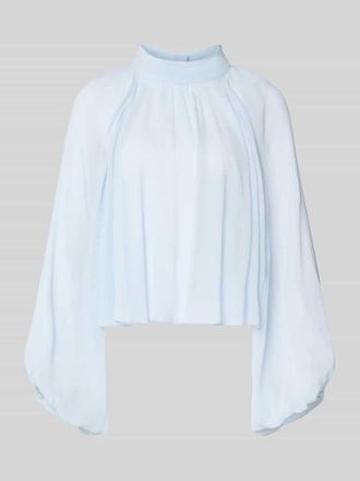 Max & Co. Loose Fit Langarmbluse aus reiner Viskose Modell AFFETTO in Hellblau, Gr&ouml;&szlig;e 32