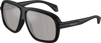 Moncler ME8011U TWOTONE 50066G Mens Sunglasses Black Size 62