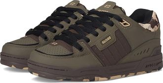 Globe Fusion Mens Skate Shoes Mud/Camo : 11.5 D - Medium, Leather/Synthetic