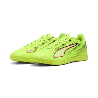 Puma Fussballschuh PUMA ULTRA 6 PLAY IT, Gr. 42,5, gelb alert, puma schwarz, glowing rot, lime squeeze, Synthetik, Schuhe Fussballschuh, f&uuml;r Halle und Stra